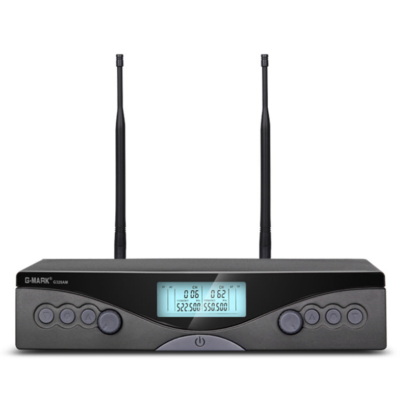 One drag two wireless microphones