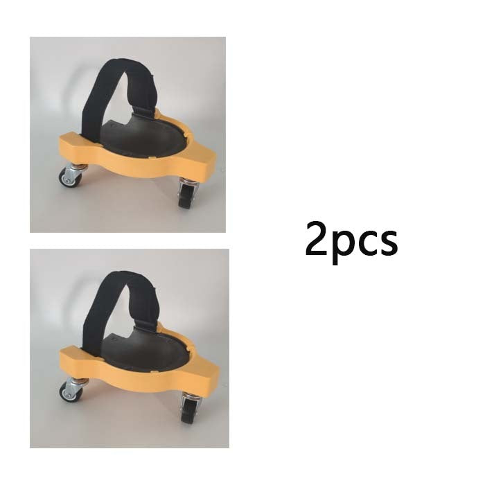 Sliding knee pads