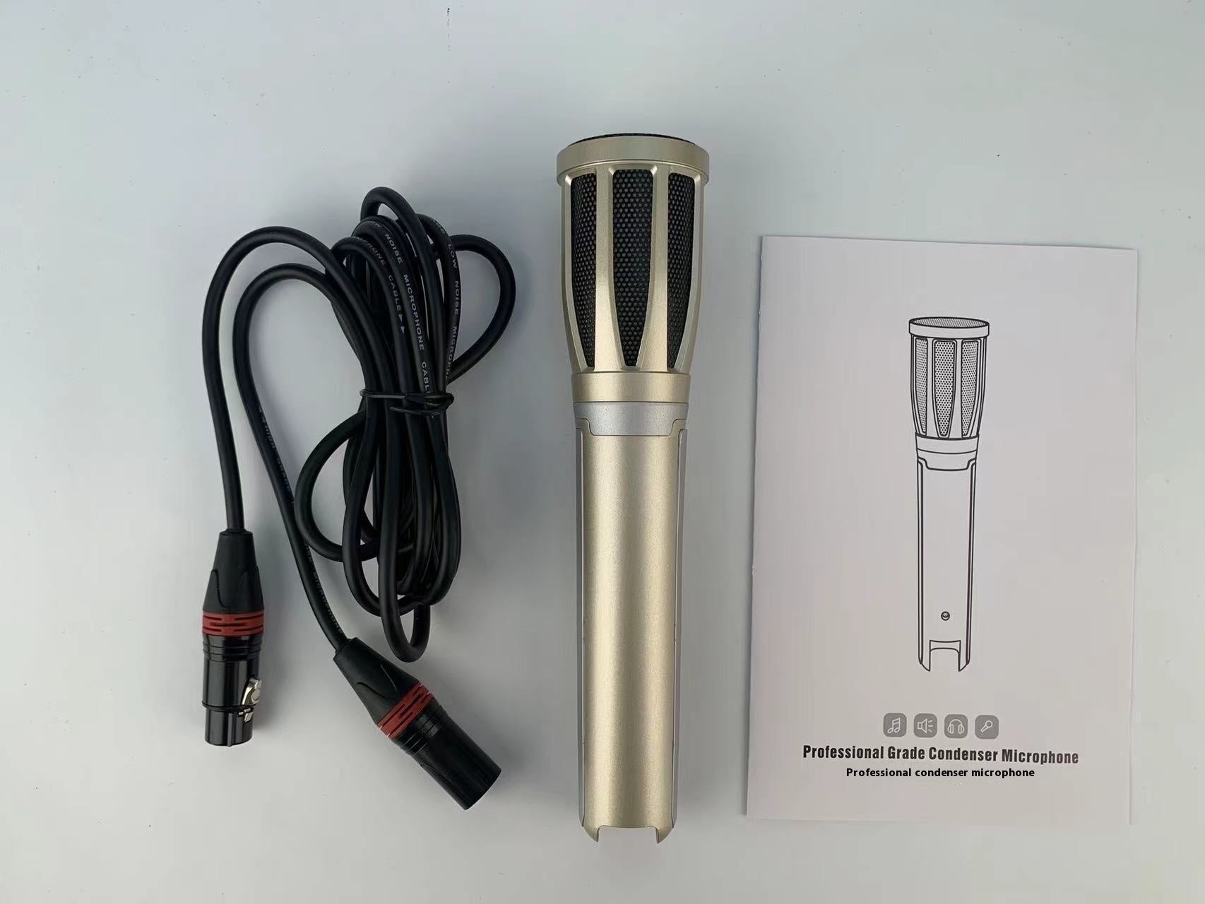 Recording Studio Professional Wired Home Karaoke Live Singing Handheld Microphone
