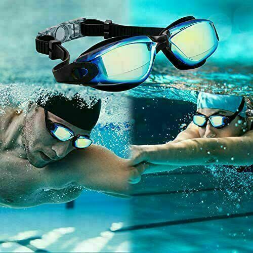 Anti Fog Swimming Goggles UV Glasses Adjustable Earbuds For Men Women  Kids