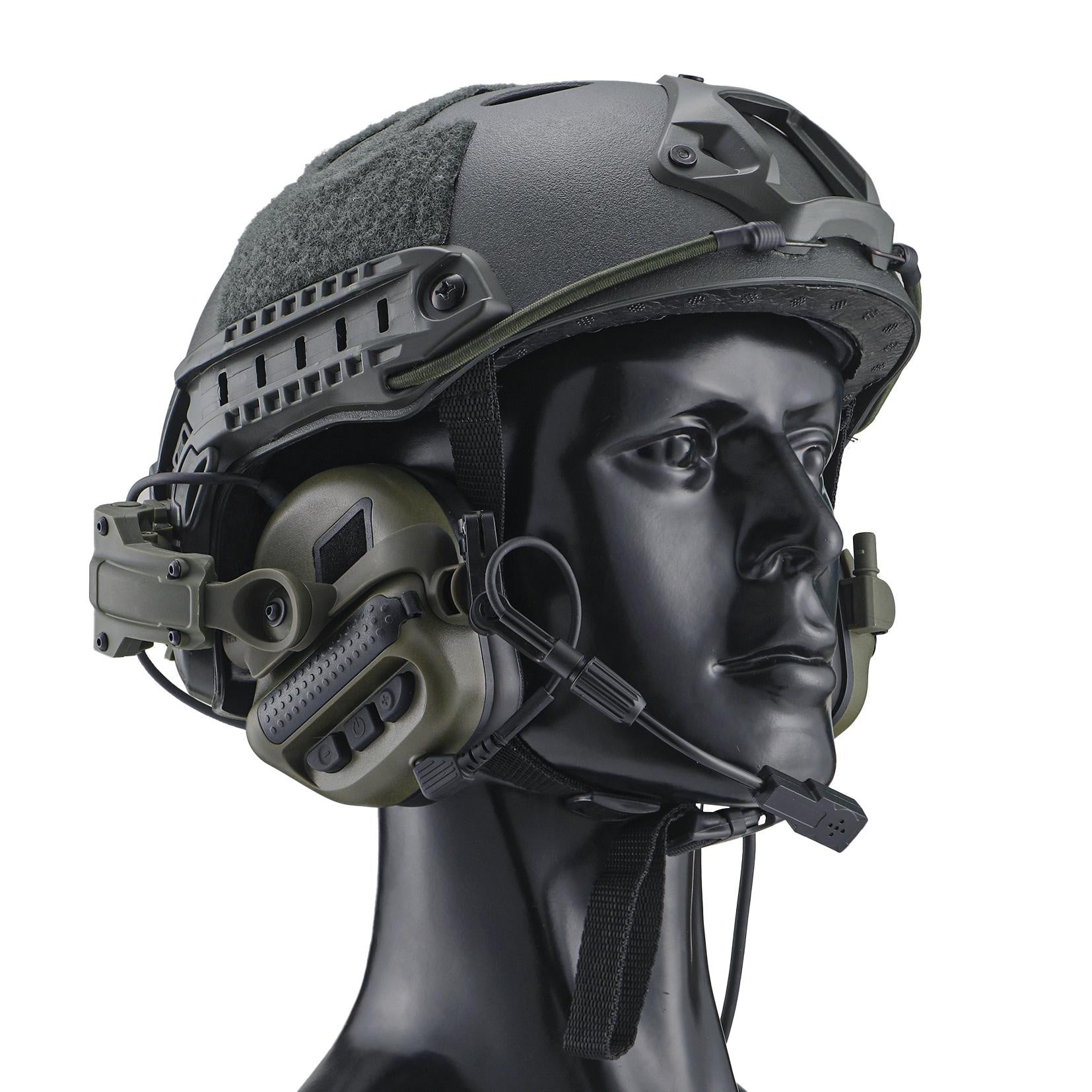 Tactical Helmet Style Noise Cancelling Headphones