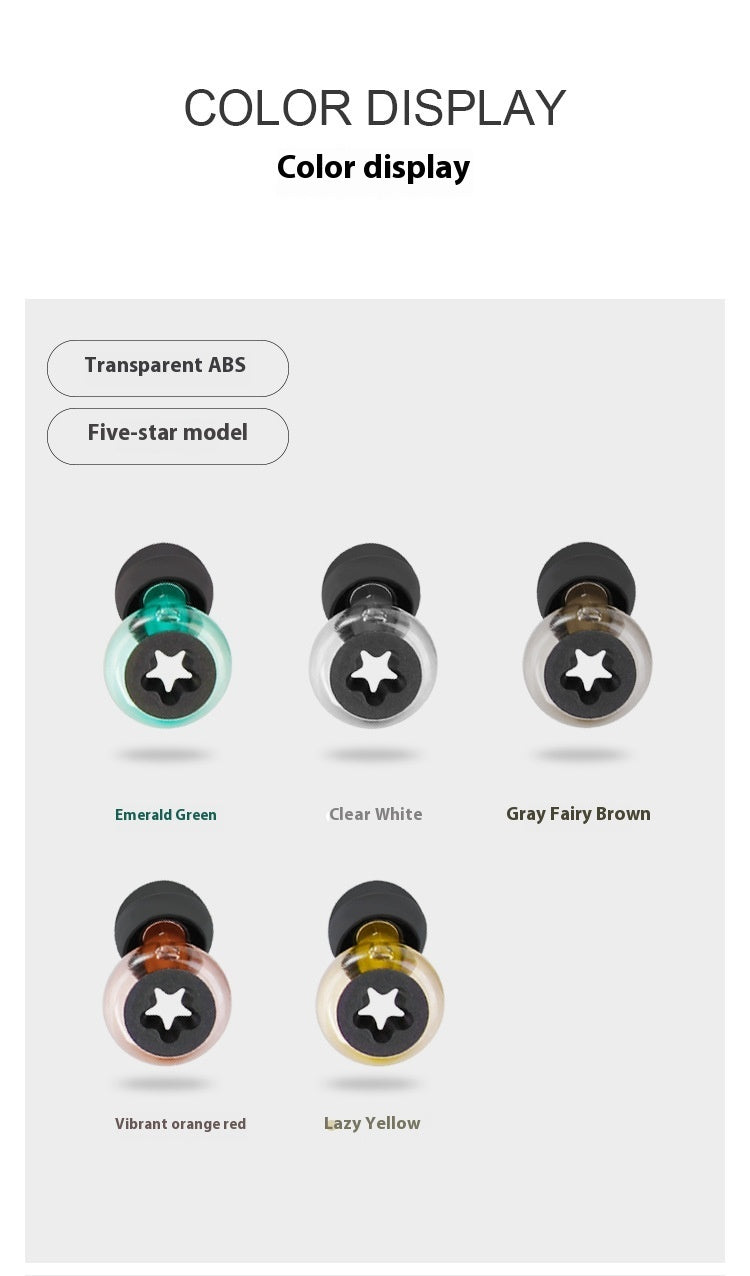 Timeout Soundproof Sleep Earbuds Outdoor Trendy Music Festival Earnut