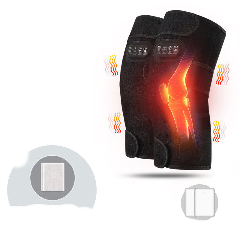 Heated knee brace