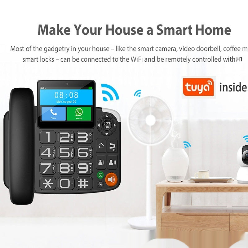 Insert Card Dual Card Touch Screen Telephone Landline Android System